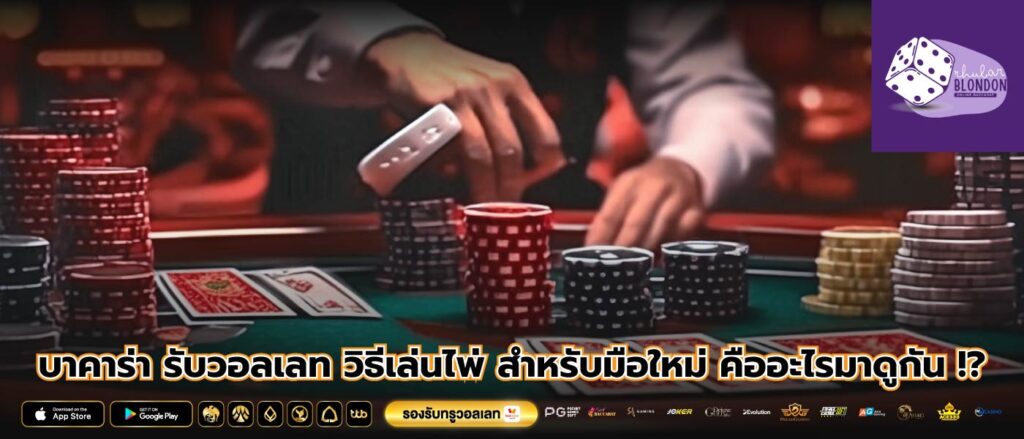 บาคาร่า รับวอลเลท วิธีเล่นไพ่ สำหรับมือใหม่ คืออะไรมาดูกัน !?